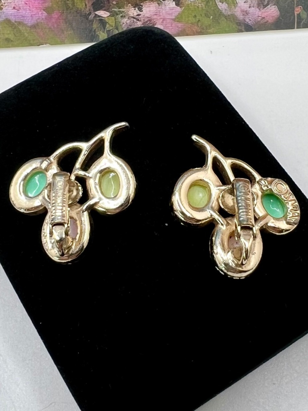 Sarah Coventry Candy Land CLIP Earrings 1973 - Picture 4 of 5
